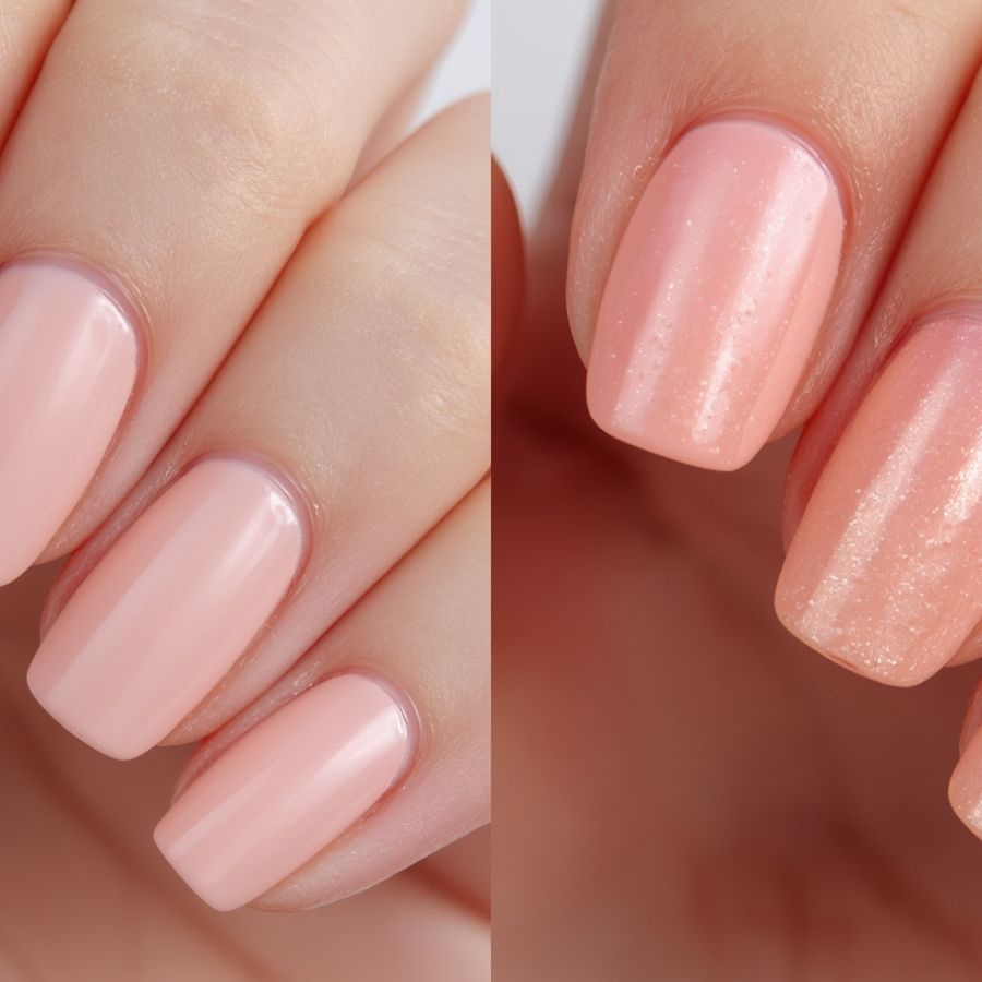 Comparison between jelly polish vs cream nail polish finish (1)