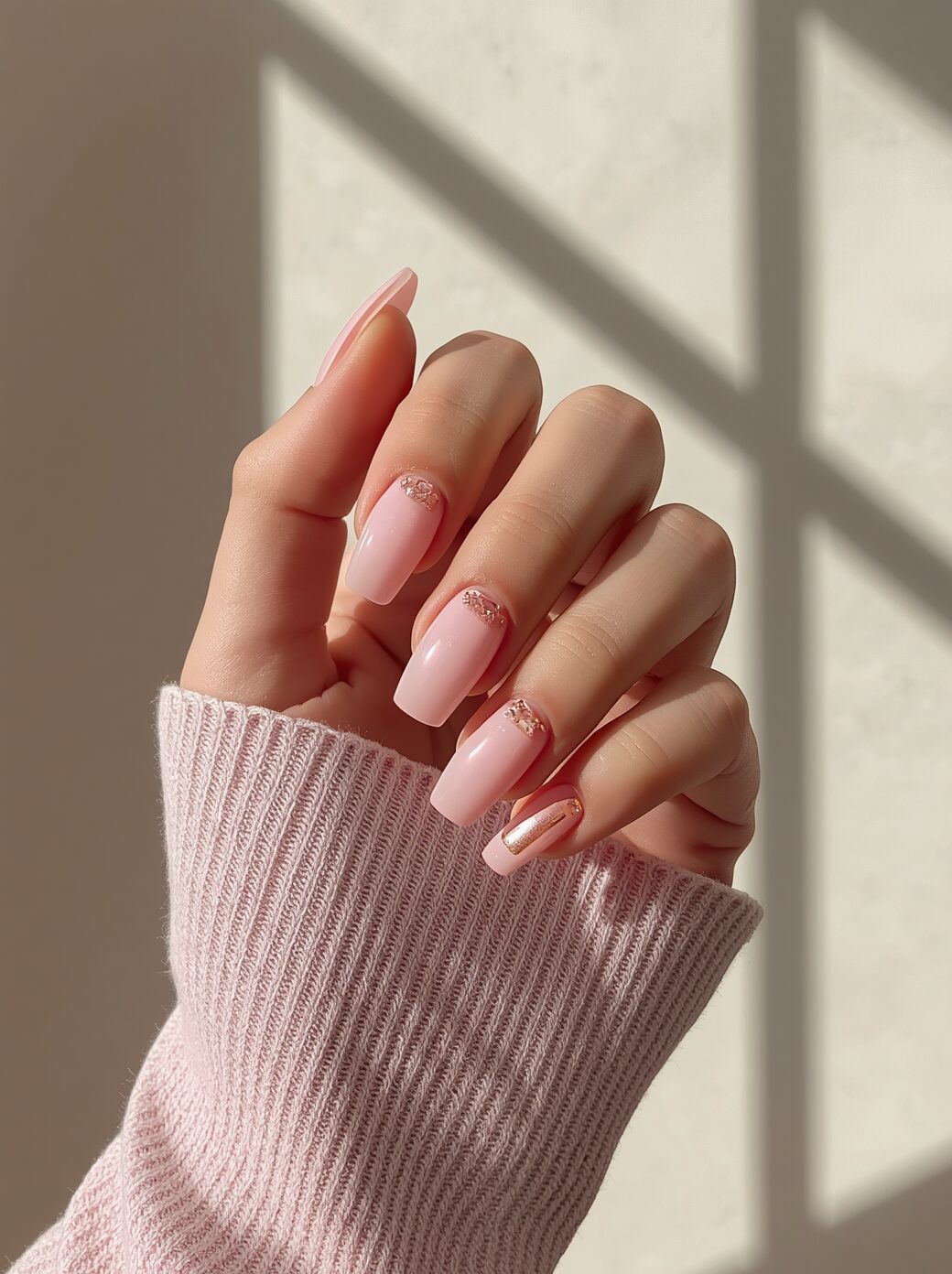 Negative Space Rose Quartz