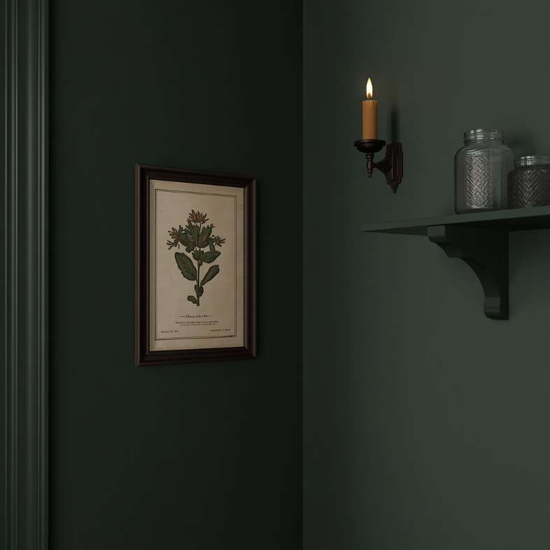 Dark Painted Walls or Feature Wall