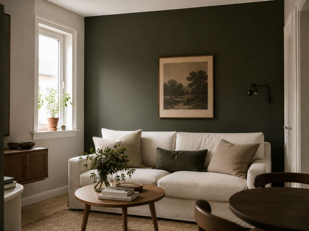 Deep accent wall
