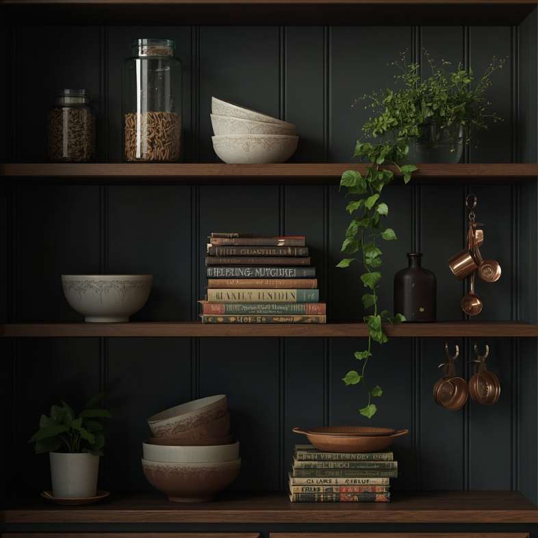 Open Shelving Styled With Intention
