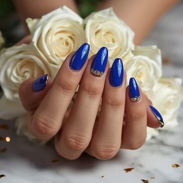 Royal Blue and Gold Prom