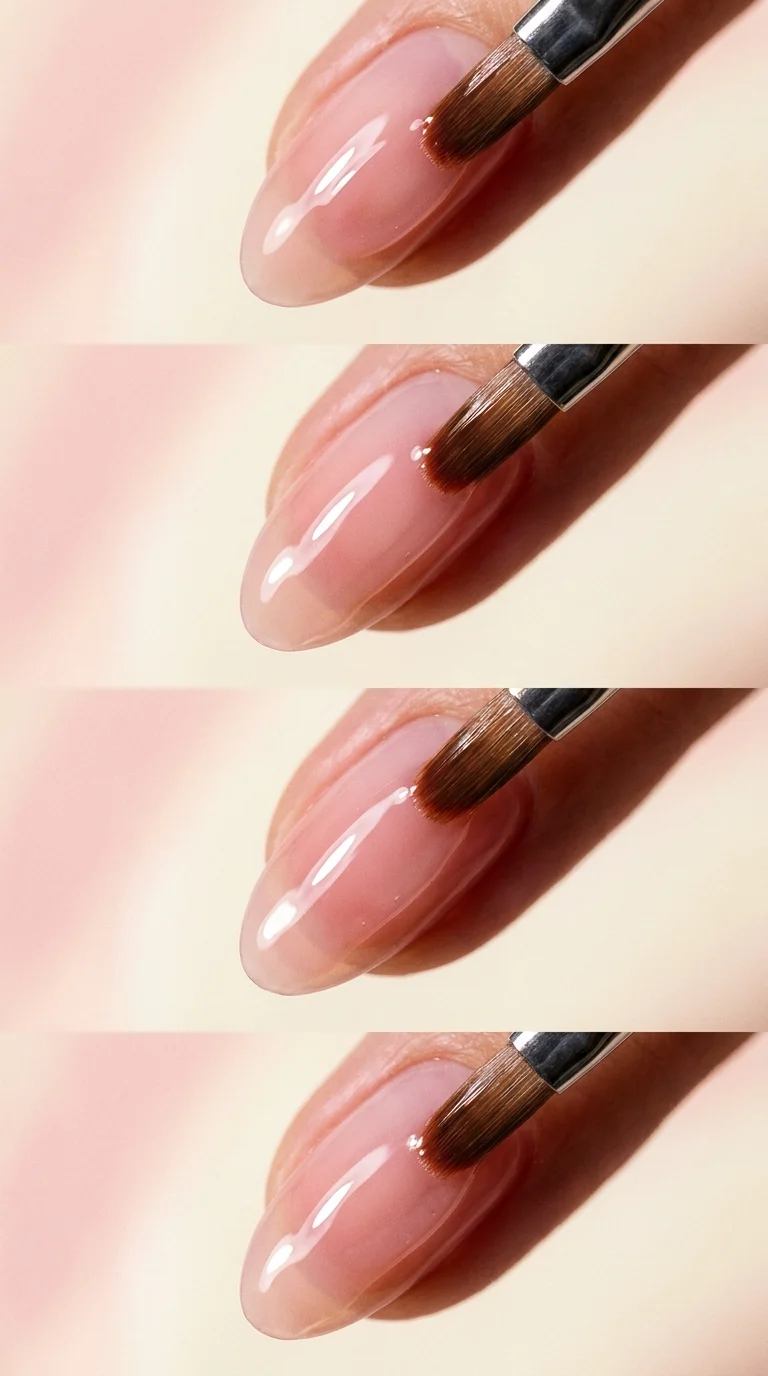 Step-by-Step: Applying the Jelly Nail Color