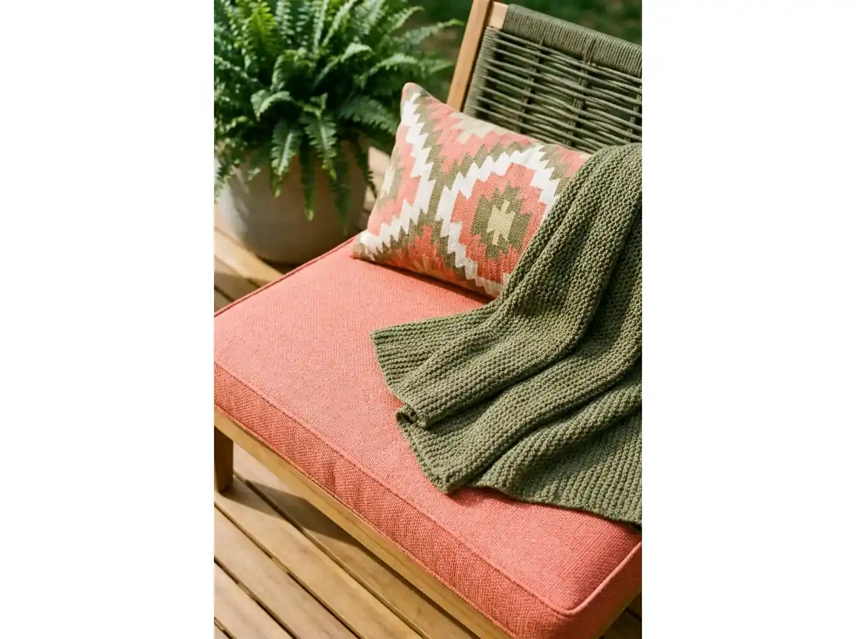 17. Layer Cushions and Throw Pillows