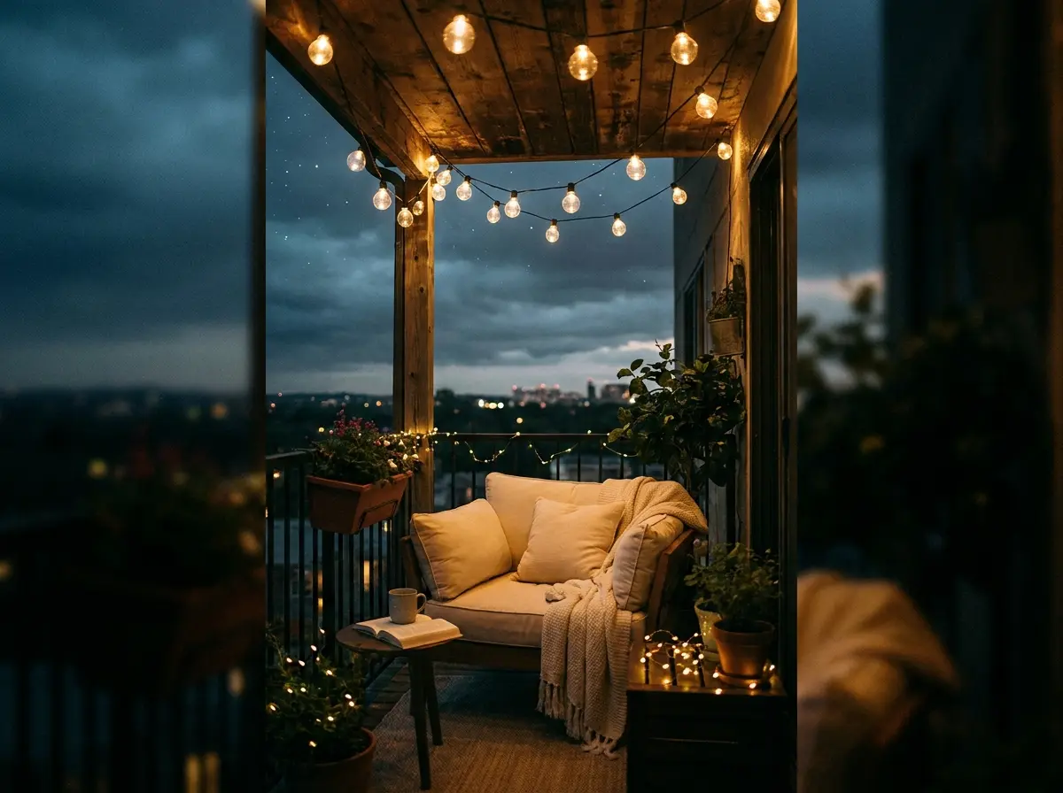 2. String Lights for Instant Ambiance